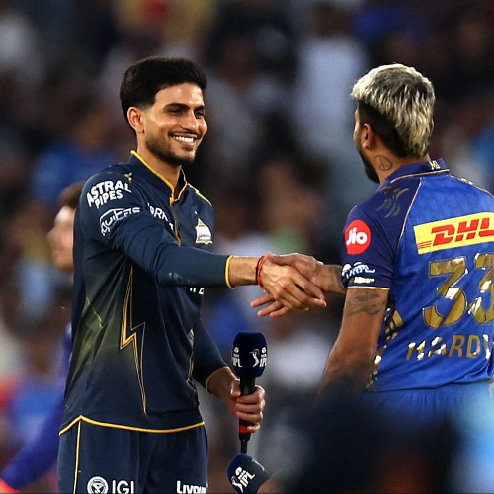 અમદાવાદમાં ગુજરાતે ટૉસ જીતીને બોલિંગ લીધી:MI તરફથી દાનિશ માલેવાર-ક્રિશ ભગતનું ડેબ્યૂ; નમો સ્ટેડિયમમાં મુંબઈ આજ સુધી જીતી નથી