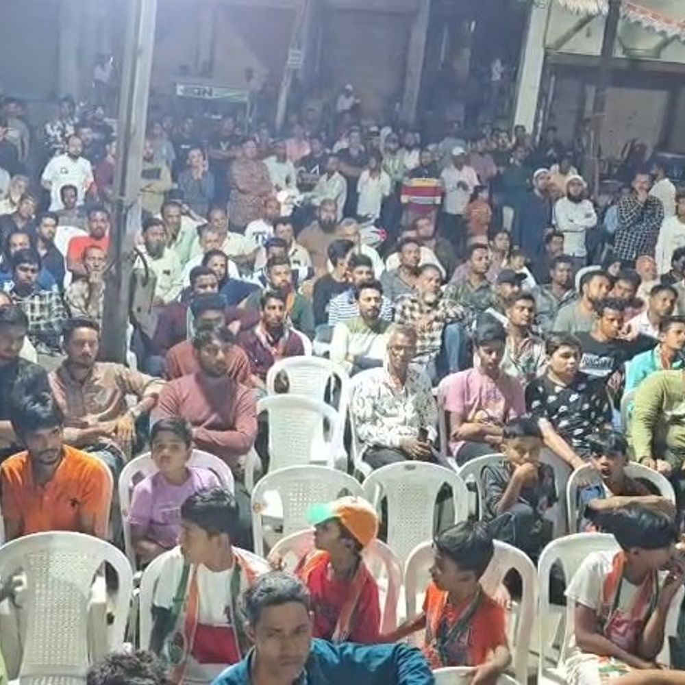 ભરૂચમાં કોંગ્રેસની પ્રચાર સભા યોજાઈ:ગ્યાસુદ્દીન શેખે ભાજપ પર કર્યા આકરા પ્રહાર, પરિવર્તનનો દાવો