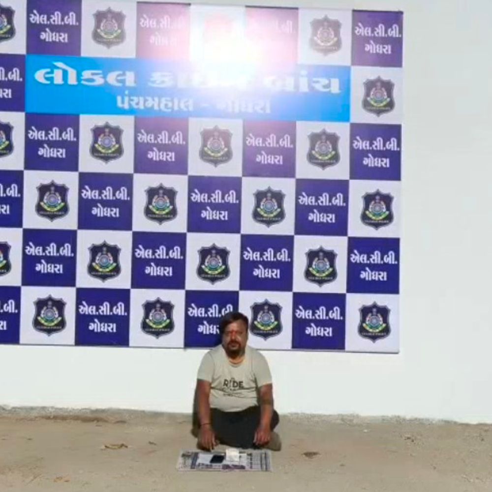 IPL સટ્ટો રમાડતો એક ઝડપાયો:પંચમહાલ LCBએ ગોધરામાંથી આરોપીને રોકડ સાથે પકડ્યો