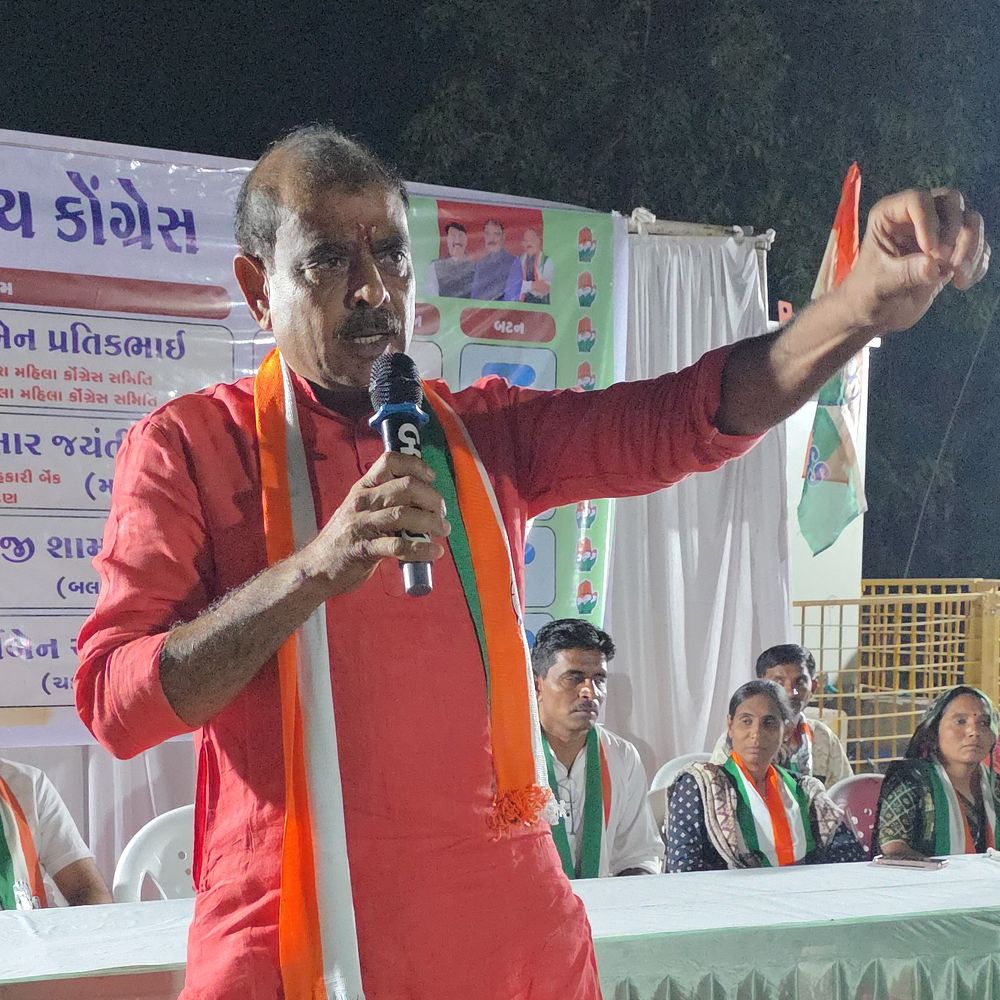 ધારાસભ્ય કિરીટ પટેલના ભાજપ પર પ્રહાર:ભાજપ હિન્દુ-મુસ્લિમ કરે છે અને ભાજપના નેતાઓ મુસ્લિમ ડોક્ટરો સાથે ભાગીદારી કરીને દર મહિને 2 લાખ રૂપિયા કમાય છે