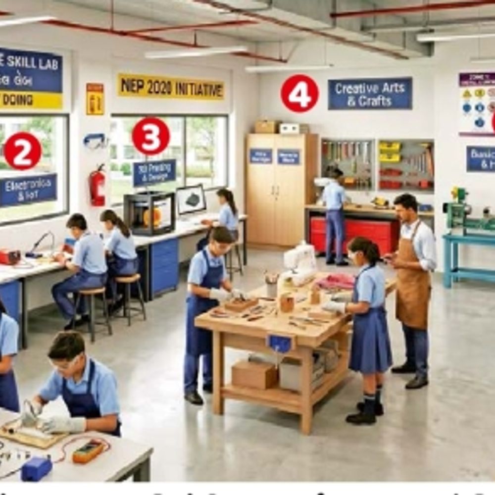CBSE સ્કૂલોમાં કમ્પોઝિટ સ્કીલ લેબ ફરજિયાત હવે સૈદ્ધાંતિક-પ્રાયોગિક શિક્ષણ વચ્ચેનું અંતર ઘટશે