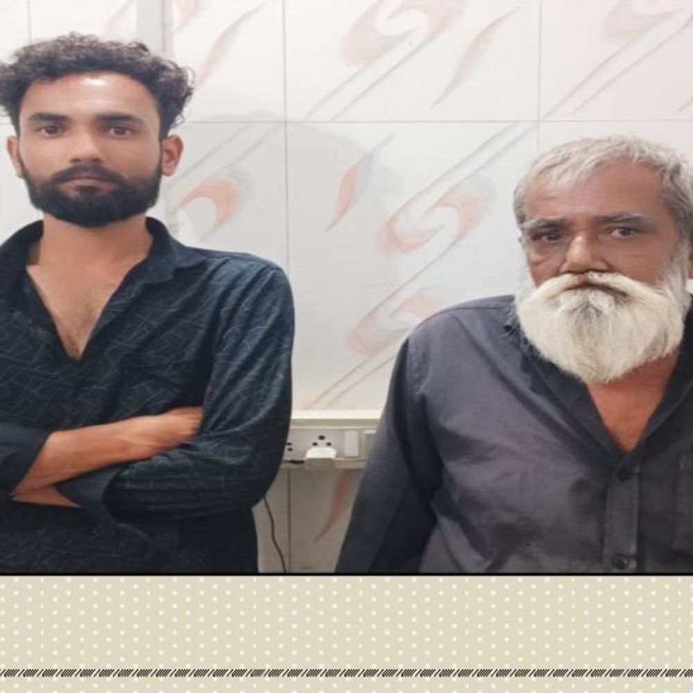 પોરબંદરમાં 262 ગ્રામ ગાંજા સાથે બે ઝડપાયા:જુબેલી ચાર રસ્તા પાસે NDPS એક્ટ હેઠળ કાર્યવાહી