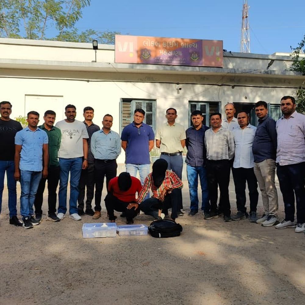 મહેસાણા LCBની મોટી સફળતા:વસઈમાં 64 લાખની લૂંટનો ભેદ ઉકેલાયો, બે આરોપીઓ જેલના સળિયા પાછળ