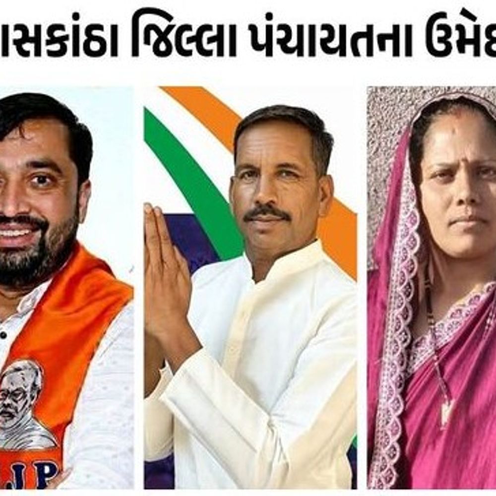 સ્થાનિક સ્વરાજ્યની ચૂંટણીમાં ત્રિપાંખિયો જંગ:બનાસકાંઠા જિલ્લા-તાલુકા પંચાયતની ચૂંટણીનું ચિત્ર સ્પષ્ટ, તમામ બેઠકોના ઉમેદવારો ફાઈનલ, જુઓ લિસ્ટ