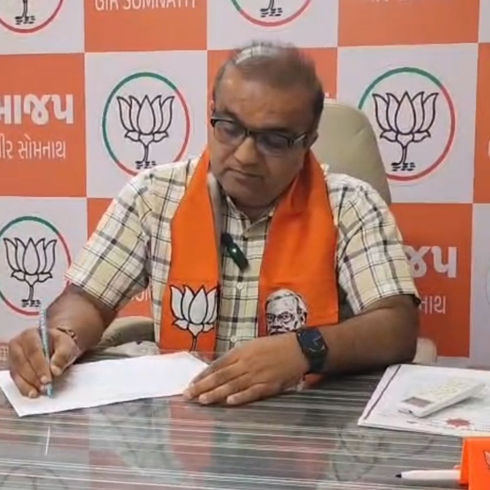 ગીર સોમનાથ ભાજપમાં બળવો::ટિકિટ વહેંચણી વિવાદ, જેઠાભાઈ સોલંકી સહિત 13 નેતા 6 વર્ષ માટે બરતરફ; શિસ્તના નામે ‘સર્જિકલ સ્ટ્રાઈક’