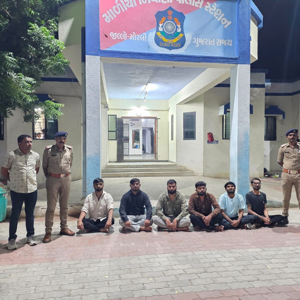મોરબી યુવાનની છરીના ઘા મારી હત્યા:શિવમ રબારી સહિત 6 આરોપીની કલાકોમાં ધરપકડ