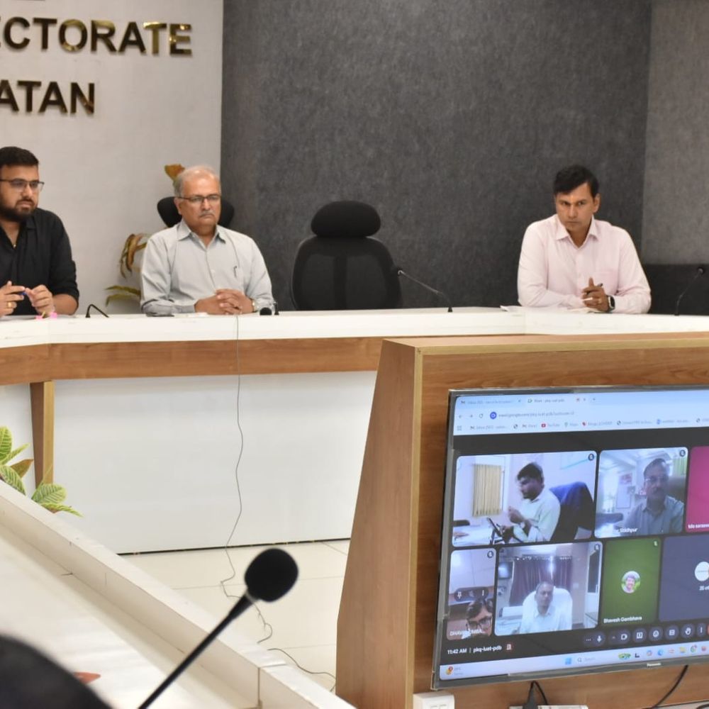 સ્થાનિક સ્વરાજ્ય ચૂંટણીની નોડલ અધિકારીઓની બેઠક યોજાઈ:ચૂંટણી પ્રક્રિયા નિષ્પક્ષ, પારદર્શક અને સુવ્યવસ્થિત રીતે પૂર્ણ કરવી આપણી સર્વોચ્ચ પ્રાથમિકતા: જિલ્લા ચૂંટણી અધિકારી