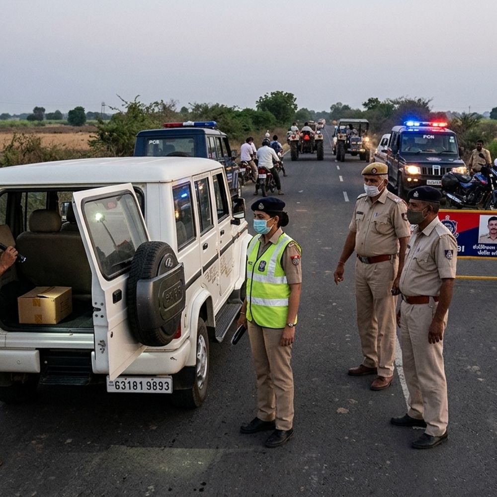 ચૂંટણી પહેલાં વડોદરામાં 658 હથિયાર જમા, 1.54 કરોડનો દારૂ જપ્ત, 4,261 લોકો સામે પગલાં.