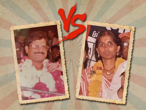 પટેલની દીકરી લતીફ સામે ચૂંટણી લડવા મેદાને પડી.