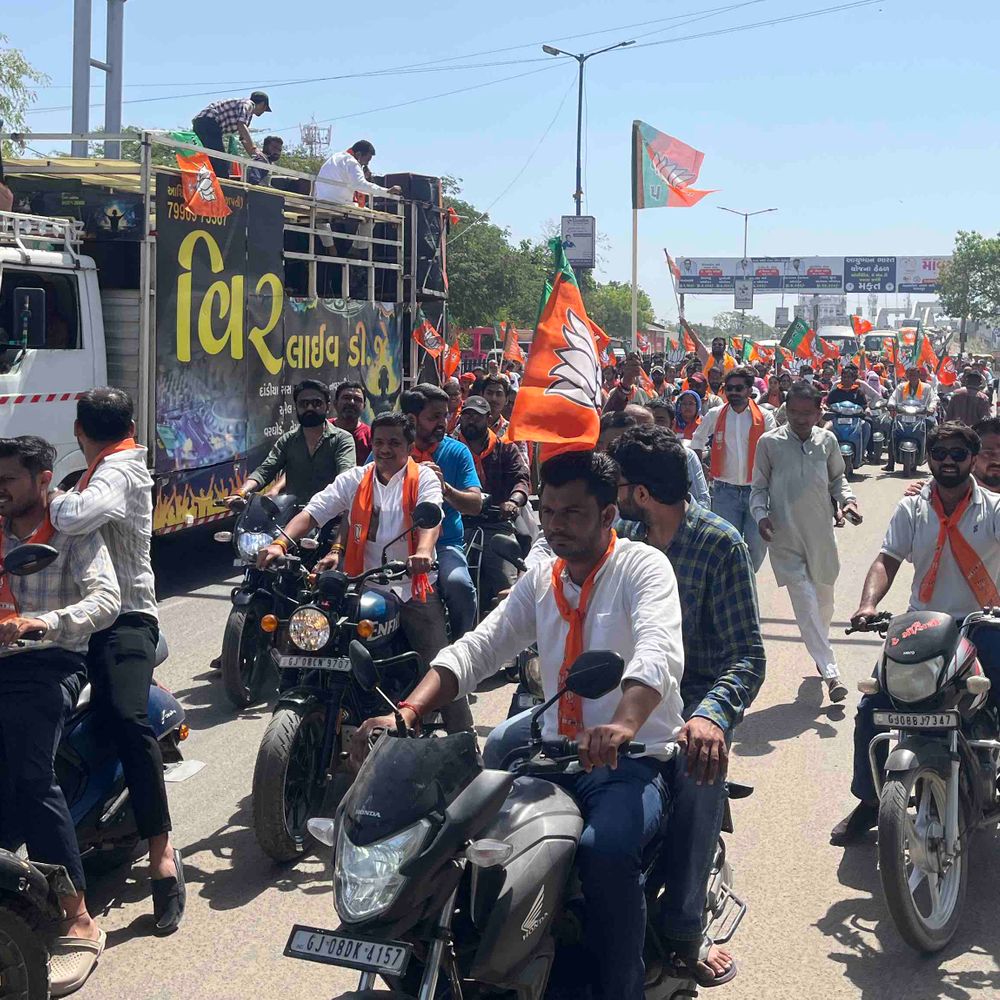 સ્થાનિક સ્વરાજ્ય ચૂંટણી પ્રચારનો આજે અંતિમ દિવસ:ભાજપ દ્વારા તાલુકા મથકો પર ડીજે, બાઈક રેલીનું આયોજન