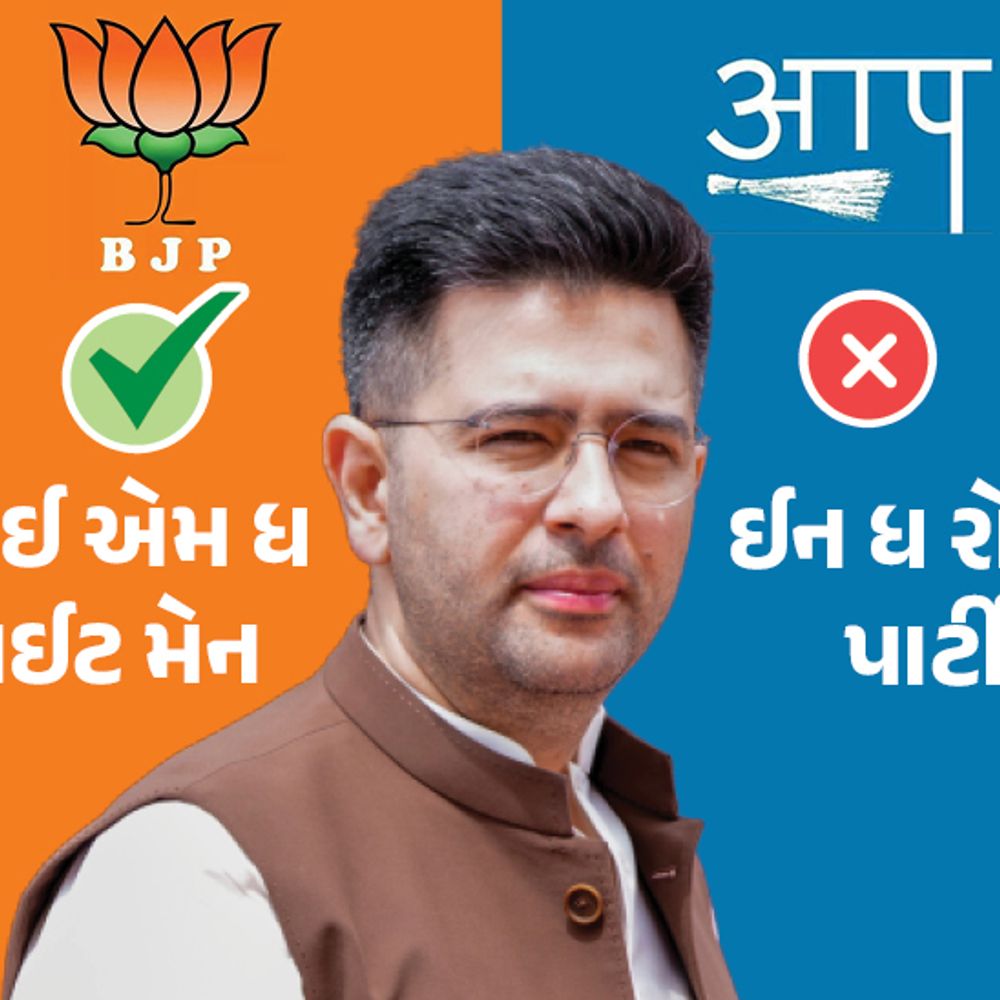 AAPના રાજ્યસભાના સાંસદ રાઘવ ચઢ્ઢા ભાજપમાં:10માંથી 7 સાંસદો તેમની સાથે હોવાનો દાવો, EDના દરોડાના 10મા દિવસે અશોક મિત્તલે પાર્ટી છોડી