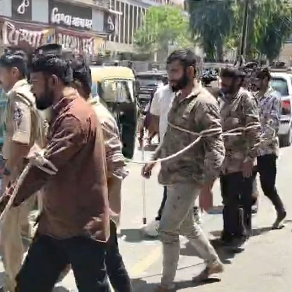 મોરબી યુવાન હત્યા કેસમાં તપાસ હોથલ ફાયનાન્સ સુધી પહોંચી:આરોપીઓ પાસે ઘટનાનું રી-કન્સ્ટ્રક્શન કરાવાયું; સાત જેલ હવાલે