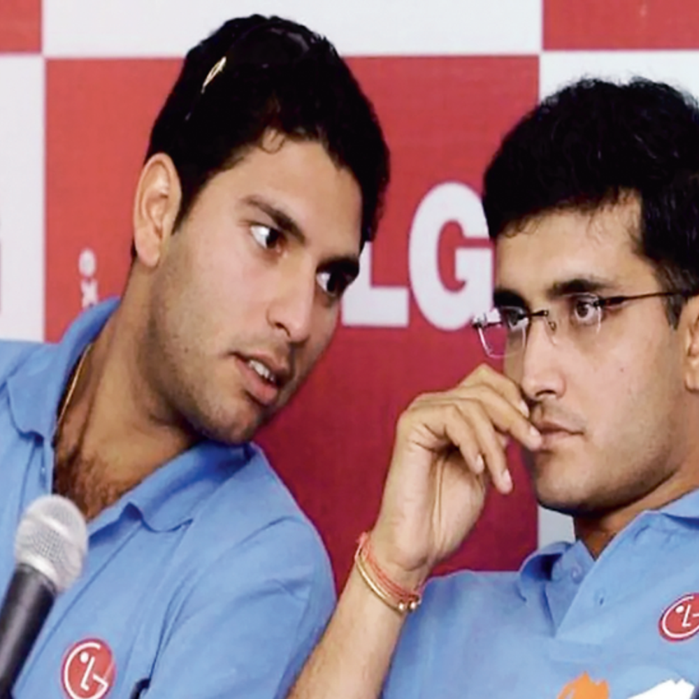 શિસ્તનો સૂત્રધાર સુકાની - યુવરાજ સિંઘ અને સૌરવ ગાંગુલી ની વાર્તા.