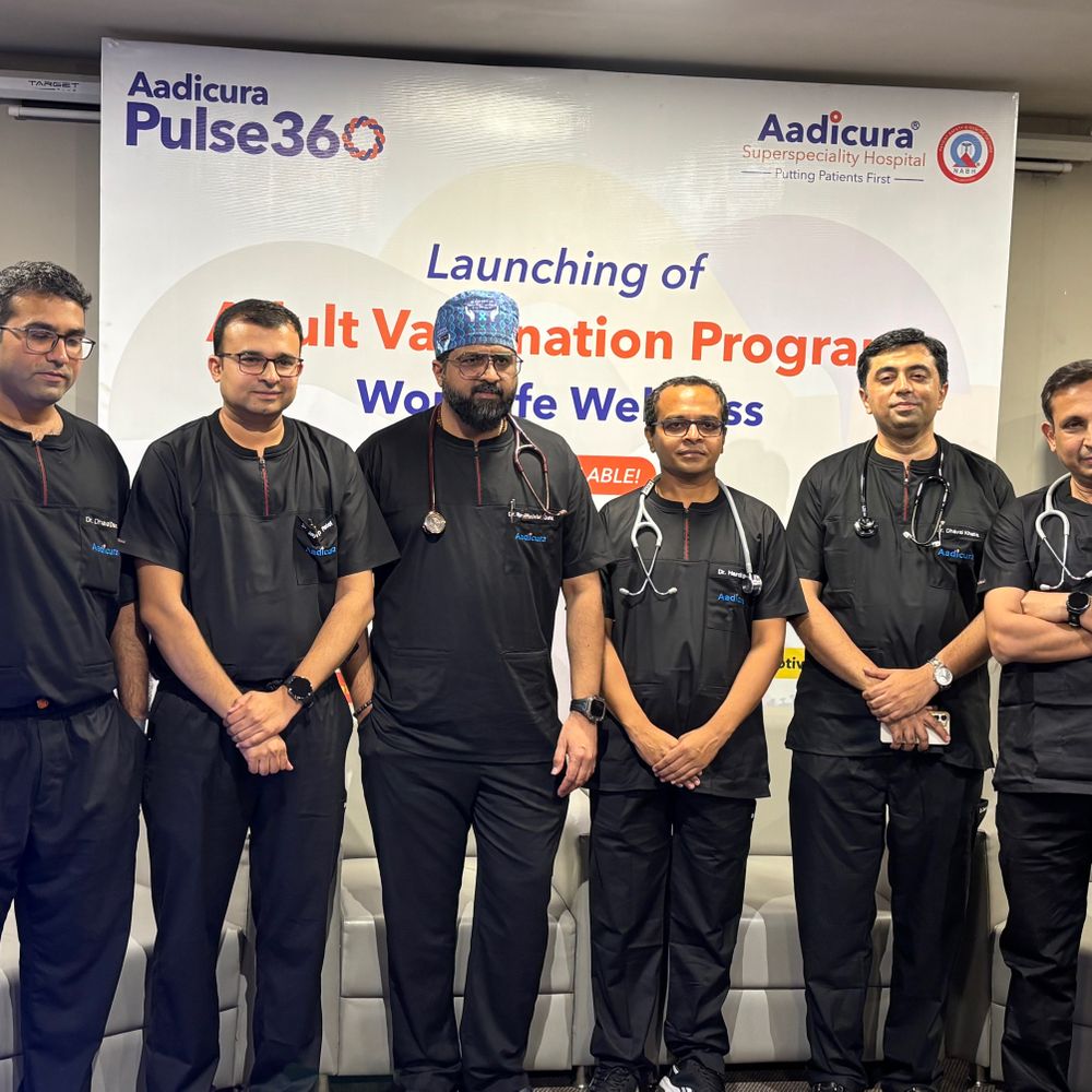 વાયરસ અને બેક્ટેરિયા માટે વેક્સિન જરૂરી:ભયાનક રોગ સાથે લડવા માટે ખાનગી સુપરસ્પેશિયાલિટી હોસ્પિટલે લોન્ચ કર્યો ‘પલ્સ 360’ કોર્પોરેટ વેલનેસ પ્રોગ્રામ અને એડલ્ટ વેક્સિનેશન ડ્રાઇવ