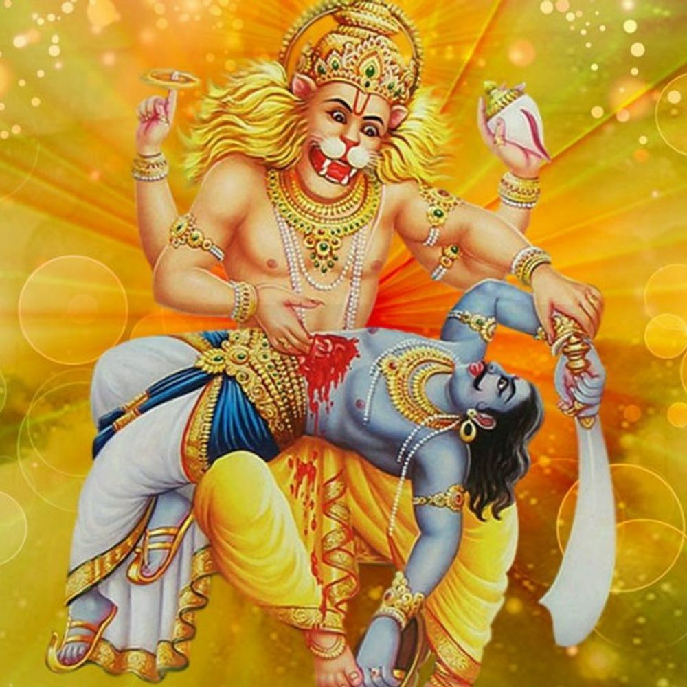 30 એપ્રિલે ભગવાન નરસિંહ પ્રાગટ્ય ઉત્સવ:ભગવાન નરસિંહની સાથે ગુરુ ગ્રહની પણ કરો વિશેષ પૂજા; અન્ન-જળ, કપડાં, તલ અને પૈસાનું દાન કરો