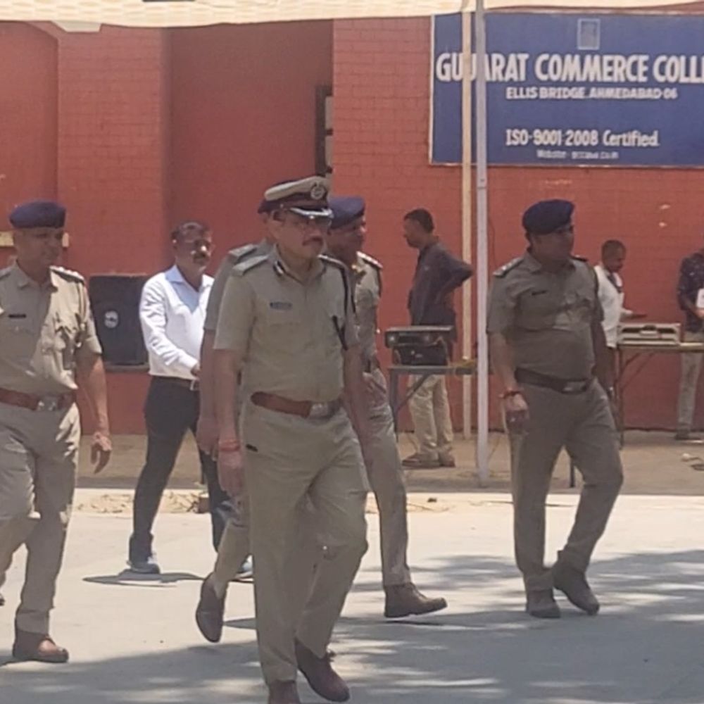 અમદાવાદ મનપાની ચૂંટણી માટે આવતીકાલે મતગણતરી:LD એન્જિનિયરિંગ કોલેજ અને ગુજરાત કોલેજમાં EVMને સ્ટ્રોંગ રૂમમાં રખાયા, JCP-DCPએ સુરક્ષા વ્યવસ્થાનું નિરીક્ષણ કર્યું