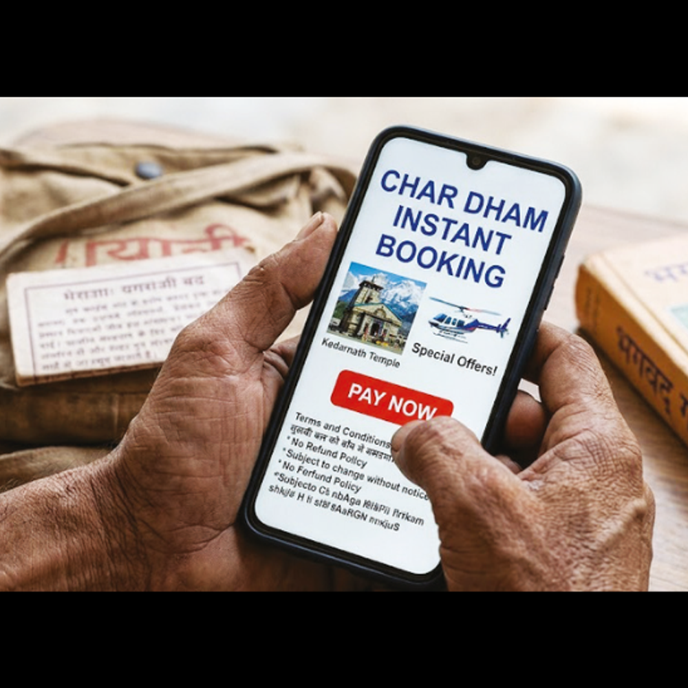 સાયબર સિક્યુરિટી: ચારધામ યાત્રાના નામે સાયબર ફ્રોડ શરૂ.