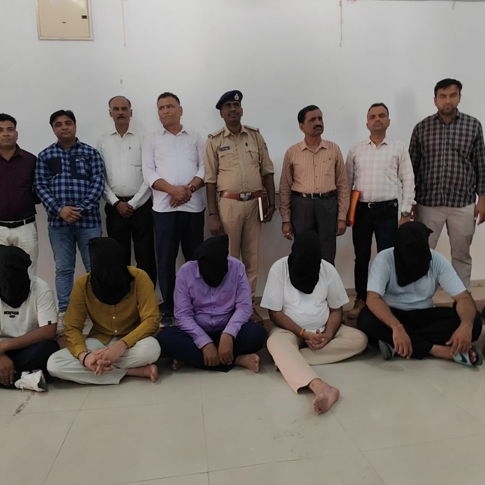 ભાજપ ઉમેદવારના ભાણાની હત્યાનો ભેદ ઉકેલાયો:મહેસાણા પોલીસે રાજસ્થાન યૂપીથી મુખ્ય સૂત્રધાર સહિત 7 આરોપીને દબોચ્યા