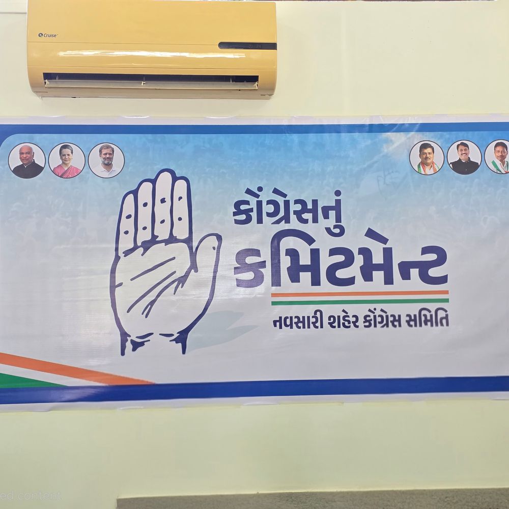 નવસારી કોંગ્રેસ હાર: પ્રમુખના રાજીનામાની માંગ:શૈલેષ પટેલે બદનામ કરનારા સામે કાર્યવાહીની ચીમકી ઉચ્ચારી