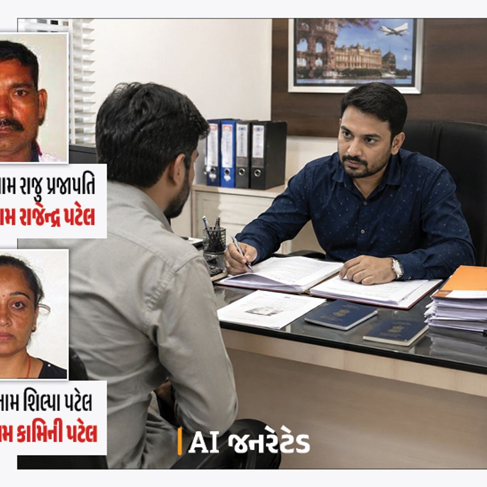 જાણો કેવી રીતે બને છે નકલી પાસપોર્ટ:નામ બદલ્યું, ગામ બદલ્યું ને ઊભું કર્યું બોગસ ફેમિલી, અમેરિકા મોકલવા એજન્ટ્સની ખતરનાક મોડસ ઓપરેન્ડી