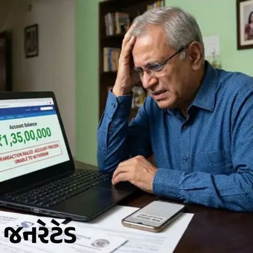 એકાઉન્ટમાં 1.53 કરોડ રૂપિયા દેખાયા પણ ઉપાડી ન શક્યા:સિનિયર સિટીઝનને પહેલા SEBIના બનાવટી દસ્તાવેજો મોકલી વિશ્વાસમાં લીધા, શેરબજારમાં રોકાણની લાલચ આપી છેતર્યો