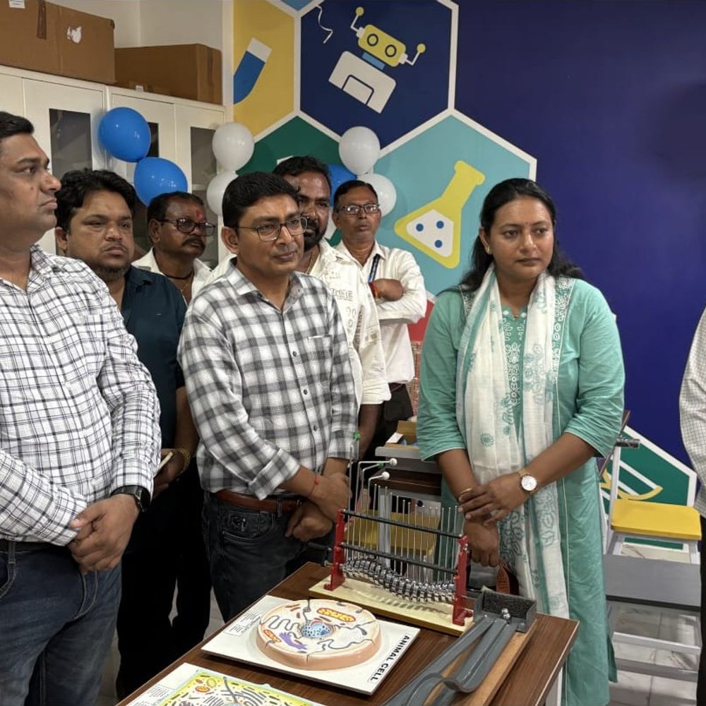 ભાત પ્રાથમિક શાળામાં અત્યાધુનિક STEM લેબ શરૂ:Secureworks-SOPHOS કંપનીના સહયોગથી 1000થી વધુ બાળકોને લાભ