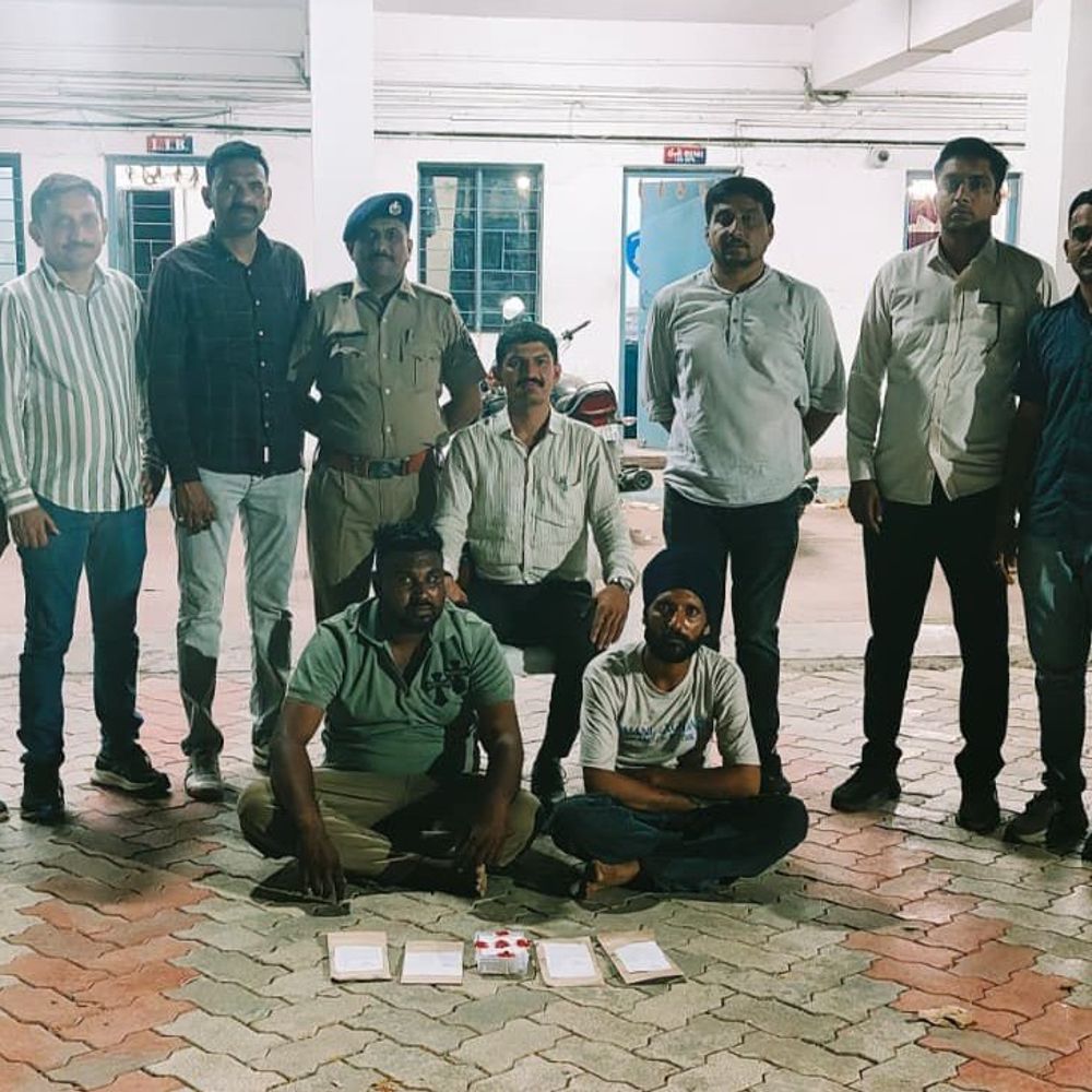જામનગરમાં ₹6.60 લાખના હેરોઈન સાથે 2 ઝડપાયા:લાલપુરના મેઘપરમાંથી પંજાબી શખ્સોની ધરપકડ