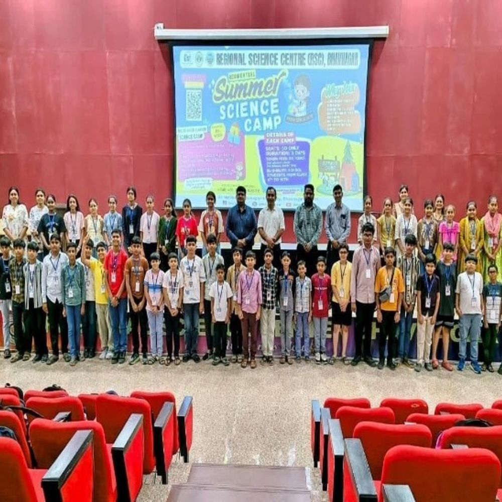 રિજીયોનલ સાયન્સ સેન્ટર ખાતે રેસિડેન્શિયલ ‘સમર સાયન્સ કેમ્પ’નું આયોજન:મોબાઇલથી દૂર અને વિજ્ઞાનની નજીક, 50 ભાવિ વૈજ્ઞાનિકો માટે ત્રિ-દિવસીય સ્પેશિયલ કેમ્પ