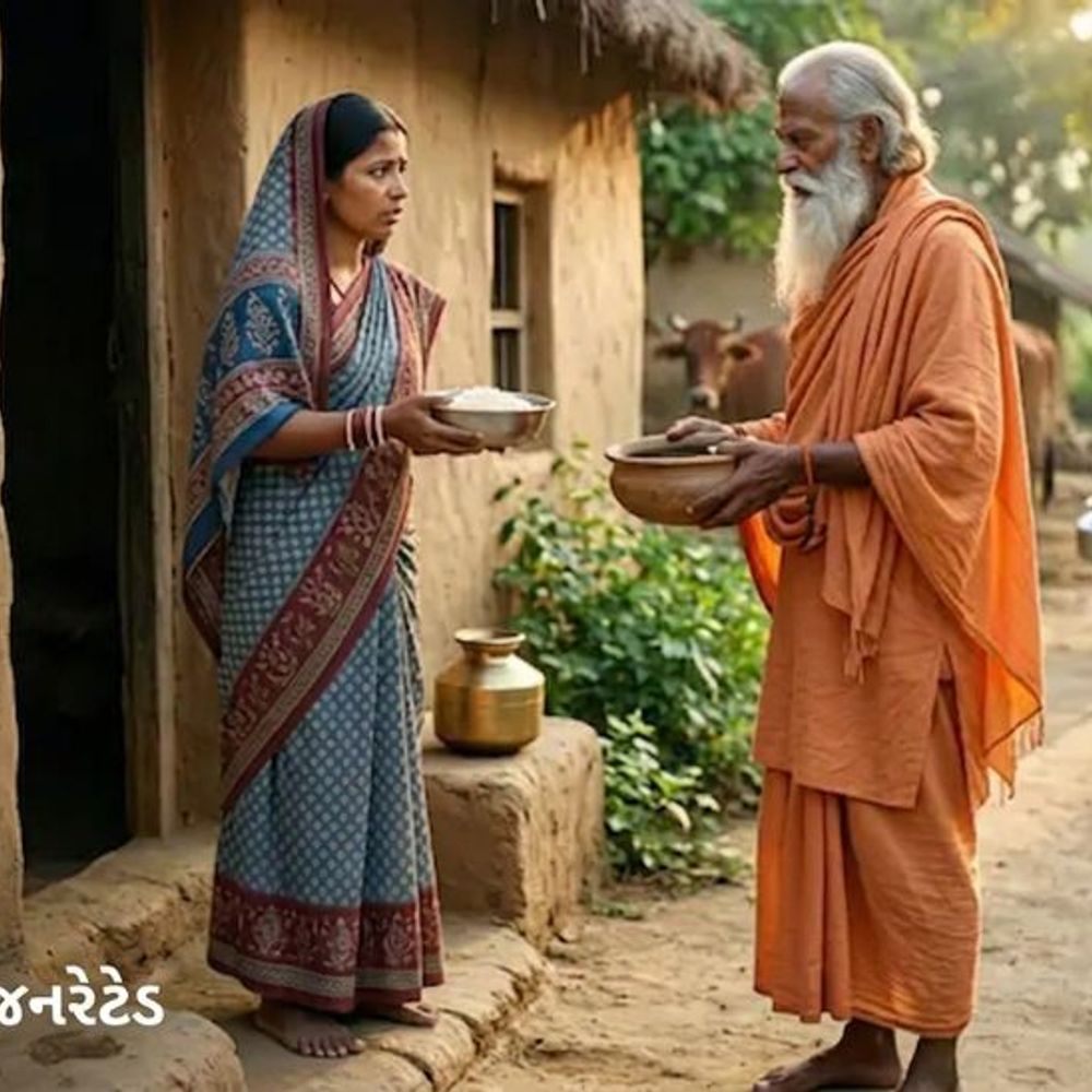અહંકાર મુક્ત મન જ્ઞાનનું સાચું પાત્ર:સફળ જીવન માટે બાહ્ય નહીં પણ મનની શુદ્ધતા જરૂરી, જાણો સાધુ અને મહિલાની પ્રેરક કથા
