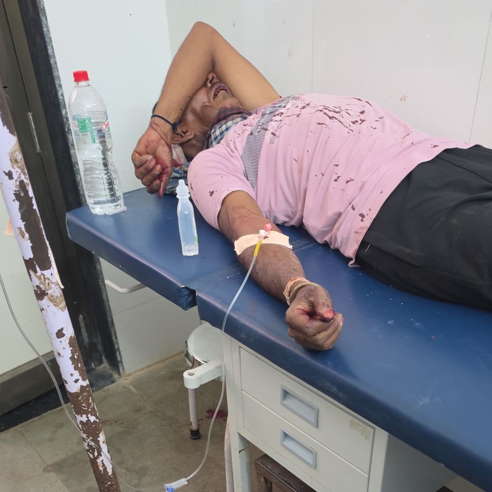ગંભીર અક્સ્માત સર્જાયો:ધારી-તુલસીશ્યામ રોડ પર રિક્ષા, ટ્રક વચે અકસ્માતમાં 8 ઇજાગ્રસ્ત