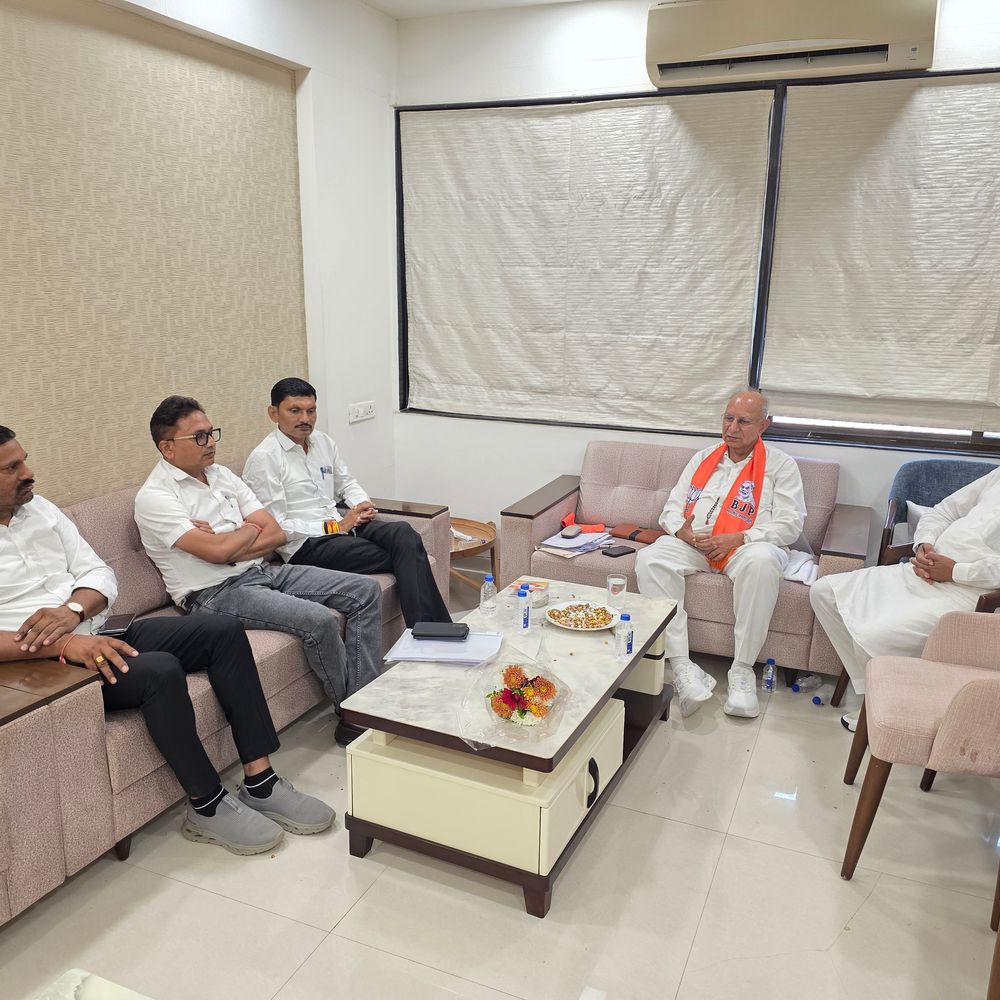 સાબરકાંઠામાં પ્રમુખ-ઉપપ્રમુખ પદ માટે સેન્સ પ્રક્રિયા શરૂ:જિલ્લા-તાલુકા પંચાયત, નગરપાલિકામાં ભાજપના સદસ્યોની સેન્સ લેવાઈ