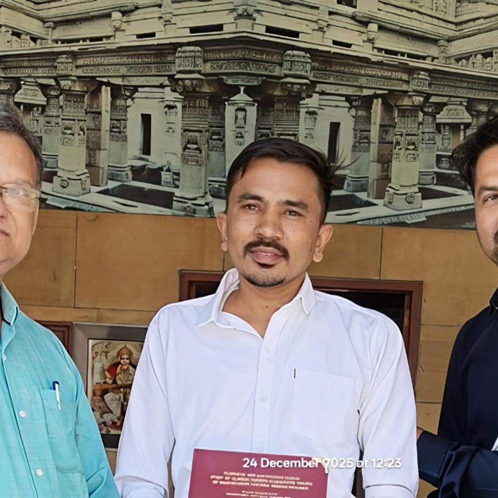 પાટણના સંશોધકોને વનસ્પતિ મોનિટરિંગ ટેક્નોલોજીનું પેટન્ટ મળ્યું:કૃષિ અને પર્યાવરણ માટે ઉપયોગી સિસ્ટમ વિકસાવી
