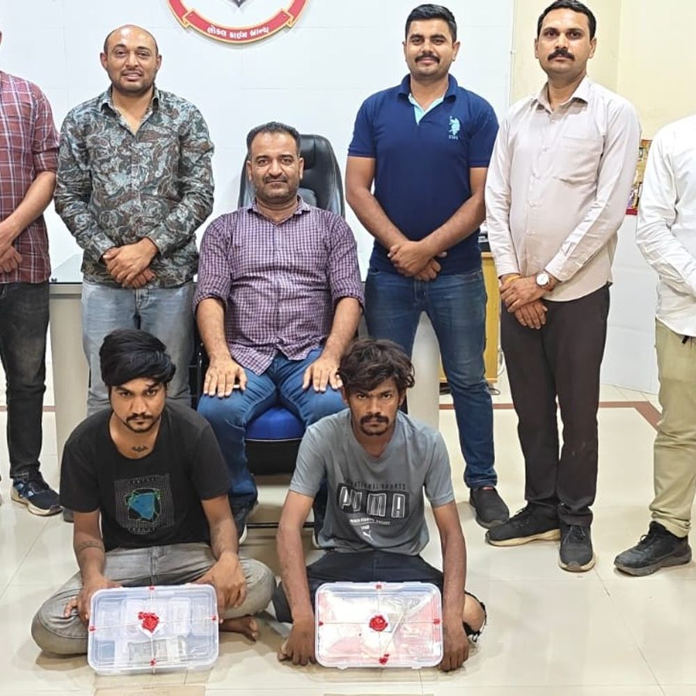 સુરેન્દ્રનગરમાં ચોરીનો ભેદ ઉકેલાયો, ₹31 લાખનો મુદ્દામાલ જપ્ત:બે આરોપી ઝડપાયા, ગુનાહિત ઇતિહાસ ધરાવે છે