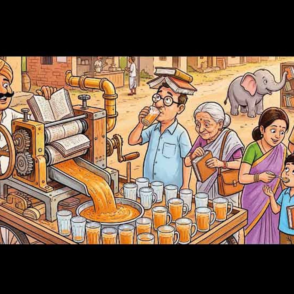 ગતકડું:વાંચ્યા વગર વિદ્વાન બનો!