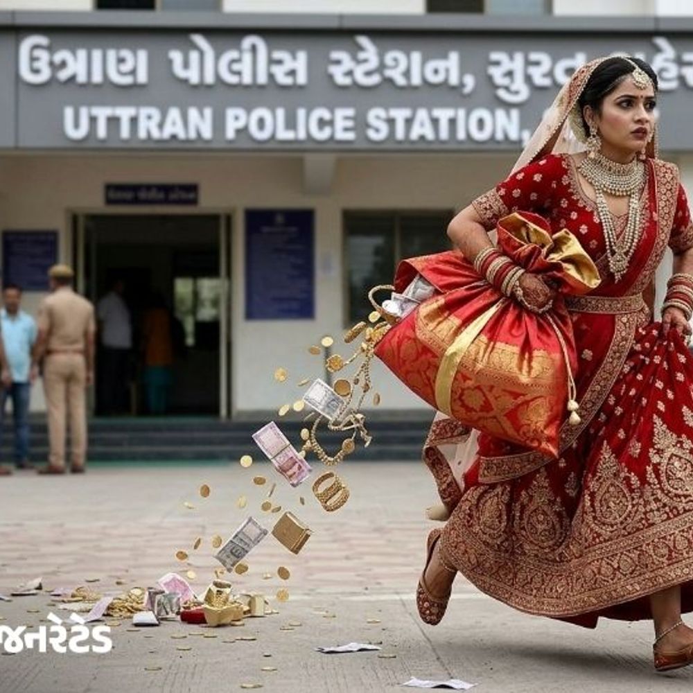 લૂંટેરી દુલ્હને શાદી ડોટ કોમથી શિકાર શોધ્યો:લગ્નના 10 દિવસમાં જ યુવકને રંગ બતાવ્યો, 2 લાખ અને દાગીના લઈ મુંબઇની યુવતી ફરાર; મહિને 50 હજારની માંગ સાથે બળાત્કારની ધમકી