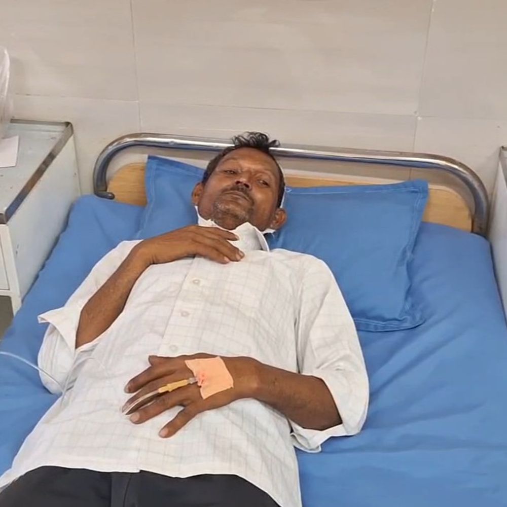 કેશોદના મધરવાડામાં ચાર પગનો આતંક:વાડીમાં કેરી વીણતા આધેડ પર દીપડાએ હુમલો કર્યો, માથાના ભાગે પંજો મારતા ગંભીર ઈજા