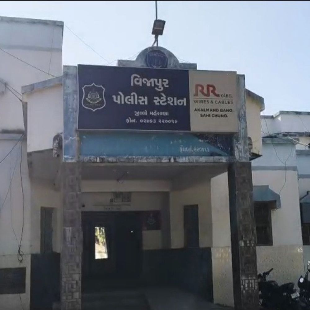 અજાણ્યા વાહનની ટક્કરે યુવકનું કરૂણ મોત:વિજાપુર નજીક પૂરપાટ આવતી ફોર વ્હીલર ગાડી યુવકને ઉડાવ્યું, અકસ્માત સર્જી કારચાલક ફરાર