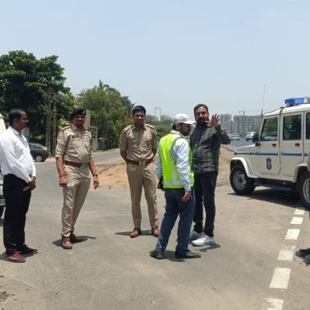પાટનગરમાં અકસ્માતો રોકવા તંત્રની બ્લૂ પ્રિન્ટ:ગાંધીનગરમાં 6 જોખમી માર્ગો ડેન્જર ઝોનમાંથી મુક્ત, હવે ઈન્ફોસિટી-ડભોડા સહિતના નવા સ્થળો રડારમાં