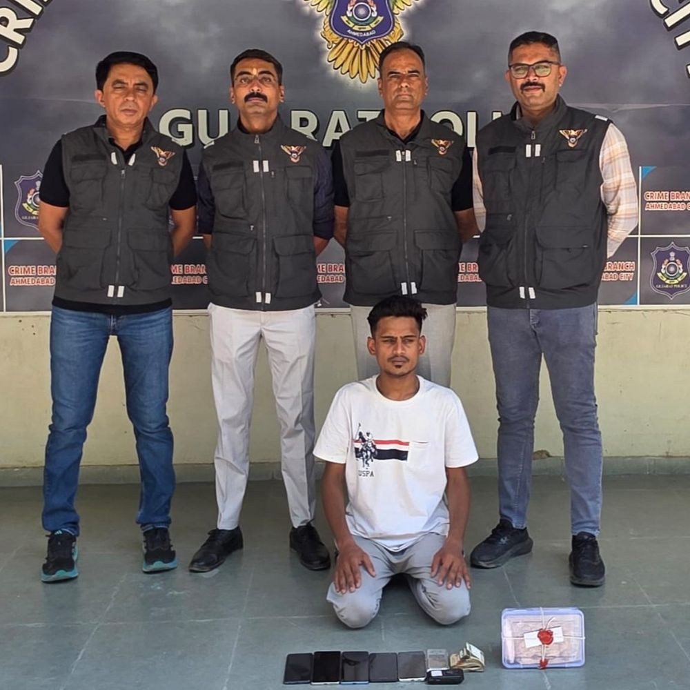 દાણીલીમડામાં ભાડે મકાન રાખી MD ડ્રગ્સ વેચતો:ક્રાઈમ બ્રાન્ચે 14 લાખના ડ્રગ્સ સાથે પેડલરને ઝડપી પાડ્યો, રાજસ્થાનના સપ્લાયર પાસેથી જથ્થો મંગાવતો