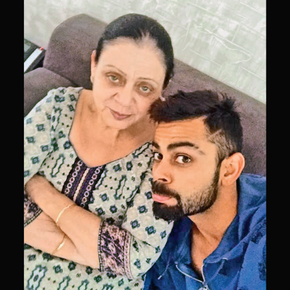 વિરાટ કોહલીની કરિયર અને માતાનો મક્કમ નિશ્ચય.