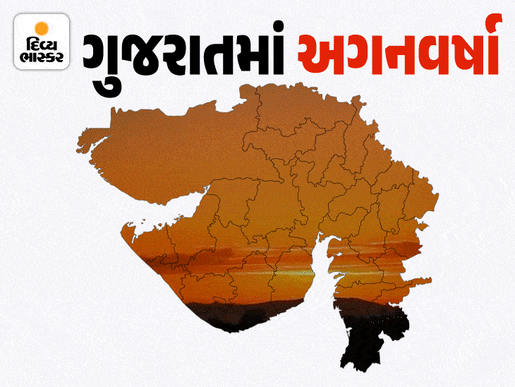 ગુજરાતમાં ગરમીનો કહેર: 44°C પાર, 7 દિવસ હીટવેવ, અમદાવાદમાં ઓરેન્જ એલર્ટ.