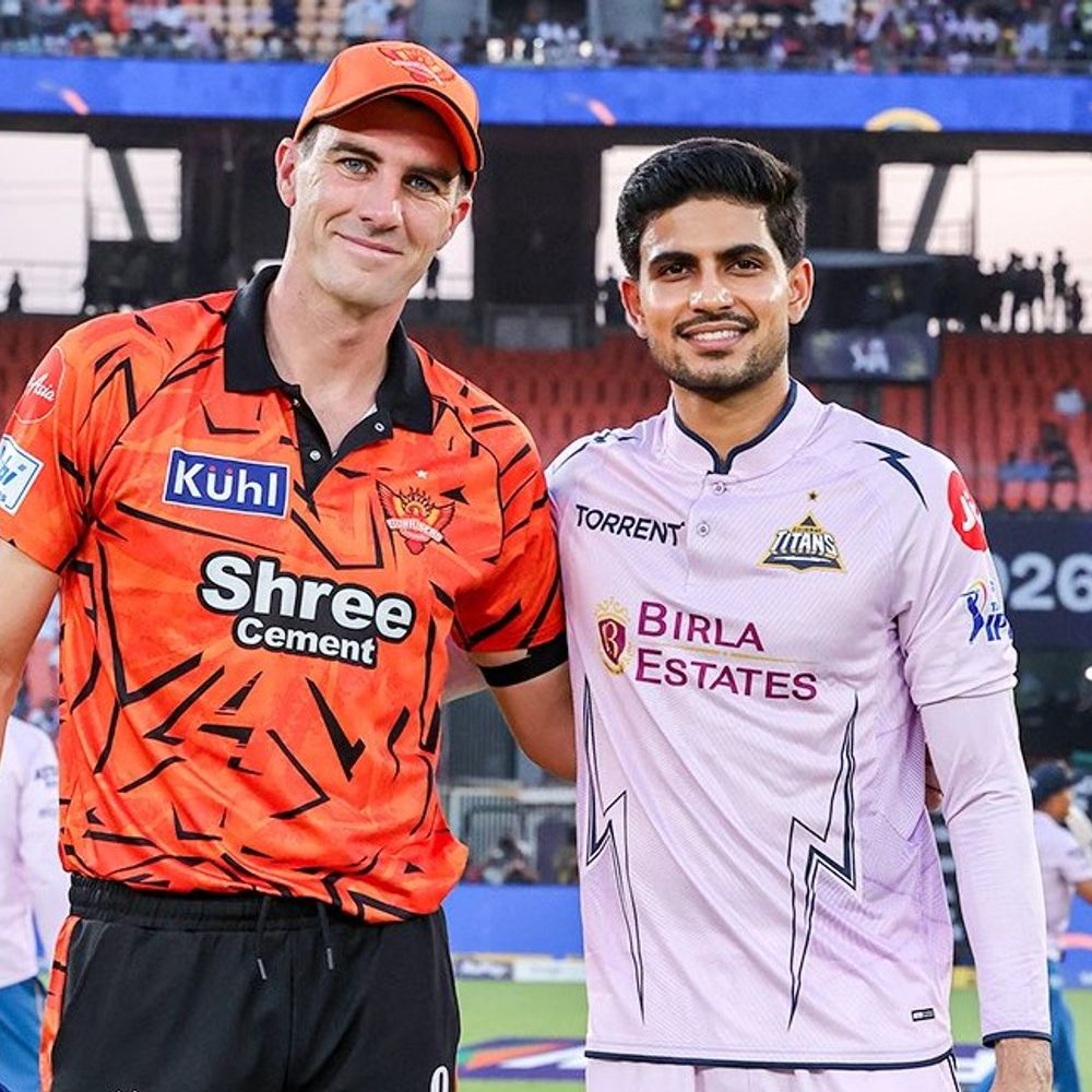 અમદાવાદમાં ગુજરાત vs હૈદરાબાદ મેચ:SRH કેપ્ટન પેટ કમિન્સે ટૉસ જીતીને બોલિંગ લીધી; બન્ને ટીમે પ્લેઇંગ-11માં કોઈ જ ફેરફાર કર્યો નથી