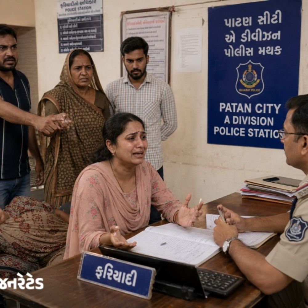પાટણમાં પરણિતા પર સાસરીયાનો હુમલો:પતિ સહિત ચાર સામે પોલીસ ફરિયાદ નોંધાઈ
