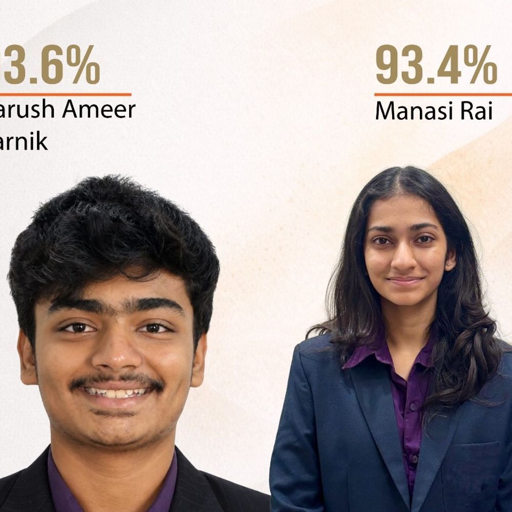 CBSE ધોરણ 12નું પરિણામ:ભાયલીની ઇરા ઇન્ટરનેશનલ સ્કૂલના સાયન્સ અને કોમર્સના વિદ્યાર્થીઓ ઝળક્યા