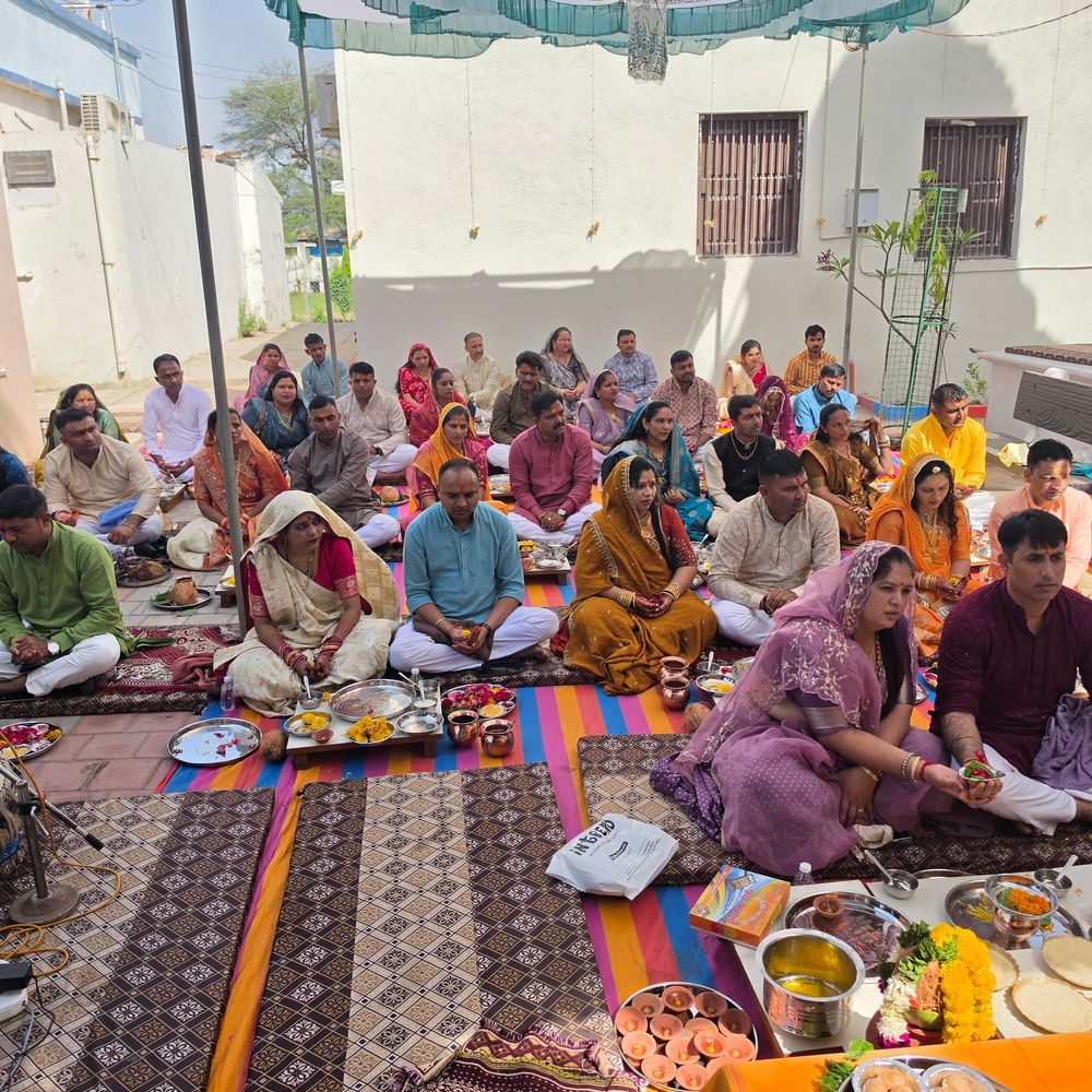 અંબાજી માતાજીની પ્રાણ પ્રતિષ્ઠા મહોત્સવ:ગાંધીનગર જિલ્લા પોલીસ પરિવાર દ્વારા દહેગામમાં મા અંબાની મૂર્તિની સ્થાપનાનું આયોજન કરાયું