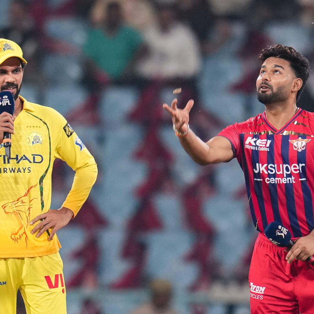 IPLમાં આજે LSG vs CSK:લખનઉએ ટૉસ જીતીને બોલિંગ લીધી, ટીમમાં બે ફેરફાર; ચેન્નઈ તરફથી સ્પેન્સર જોહ્ન્સનનું ડેબ્યૂ