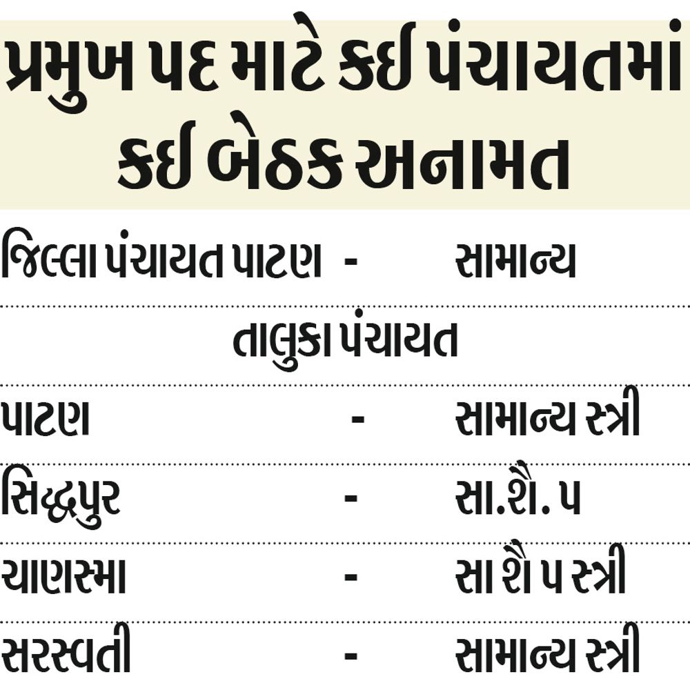 જિલ્લા-તાલુકા પંચાયતોમાં પ્રમુખ-ઉપપ્રમુખની ચૂંટણી: 25 અને 23 મેએ યોજાશે