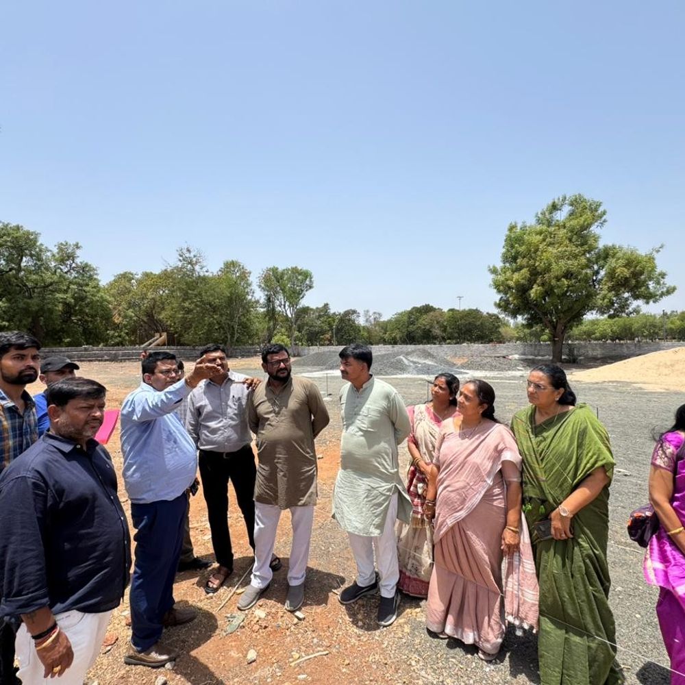સુરેન્દ્રનગરના નવા મેયર, ડેપ્યુટી મેયર એક્શન મોડમાં:પદ સંભાળતા જ શાક માર્કેટ, ધોળીધજા ડેમની સ્થળ મુલાકાત લીધી