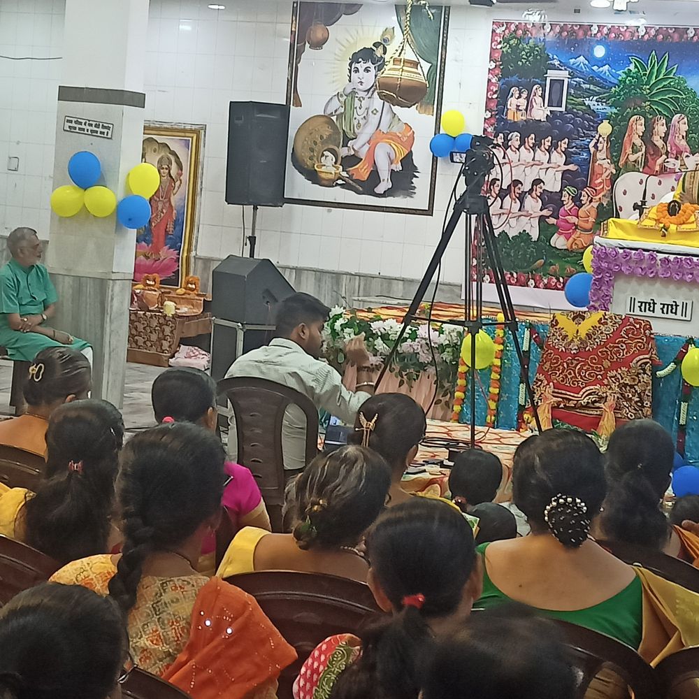 પાટણના શ્રીહરિ સેવા પરિવાર દ્વારા હરિદ્વારમાં ભાગવત સપ્તાહ:125 યાત્રિકો કથા શ્રવણ કરી રહ્યા છે; સંસ્થાનું 18મું આયોજન