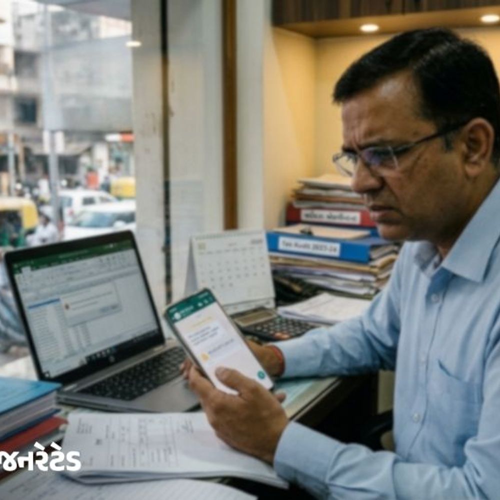 RBIના નામે વોટ્સએપમાં નકલી મેસેજ અને ZIP ફાઈલ મોકલીને છેતરપિંડી:વડોદરાના એકાઉન્ટન્ટે મેસેજ મળતા ચોંક્યો, શું કહ્યું સાયબર એક્સપર્ટે જાણો